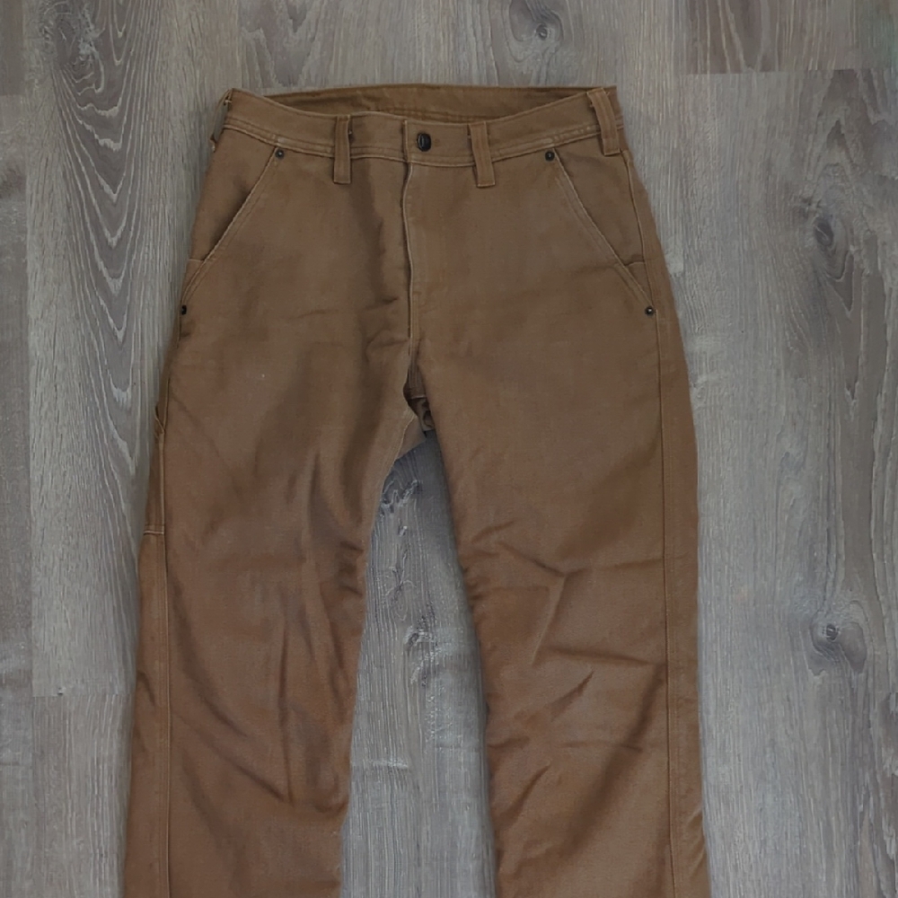 Patagonia Tan Fleece-lined Pants